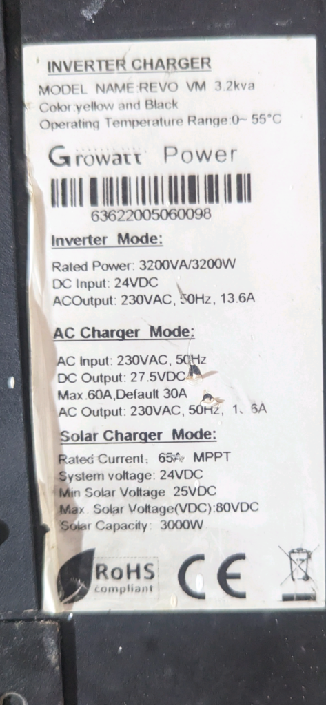 Growatt REVO VM 3.2kVA — photo 2